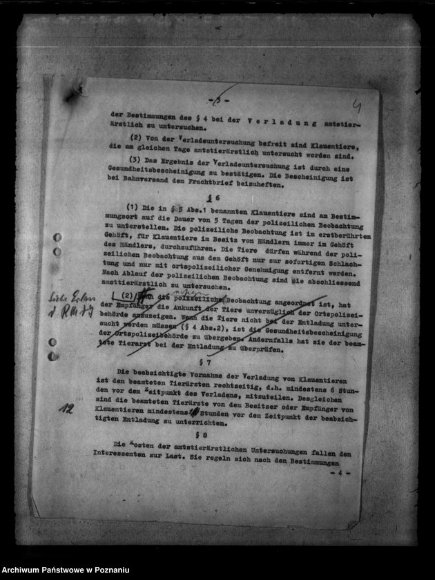 Obraz 8 z jednostki "Bekämpfung der Tierseuchen"