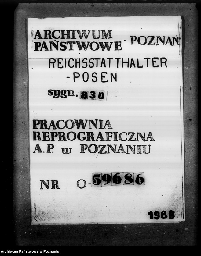 Obraz 1 z jednostki "Verordnung von Vorschriften über die Neugestaltung deutscher Städte in den eingegliederten Ostgebieten"