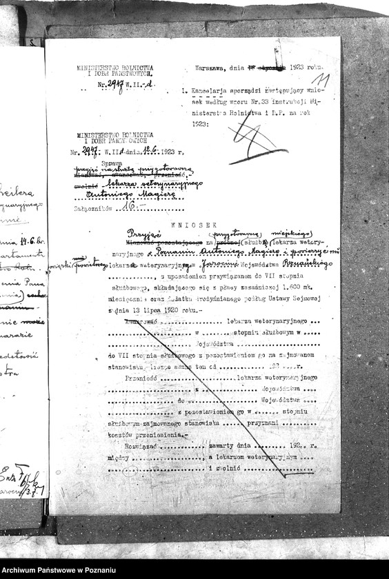 Obraz 16 z jednostki "Pow. lekarz Weterynaryjny Jarocin"