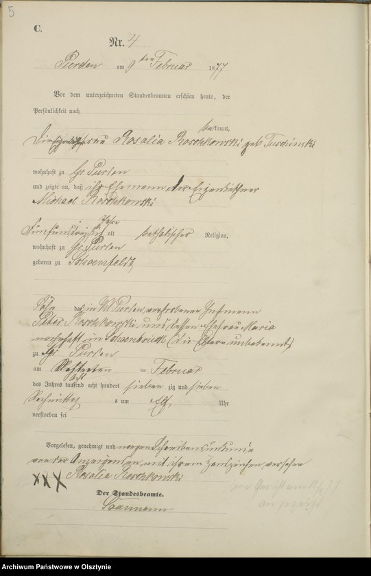 image.from.unit.number "Sterbe-Haupt-Register Nr 1 - 48"