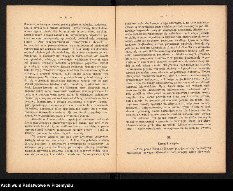 image.from.unit.number "Sprawozdanie dwudzieste trzecie Dyrekcji c.k. Gimnazjum III. w Krakowie za rok szkolny 1906"