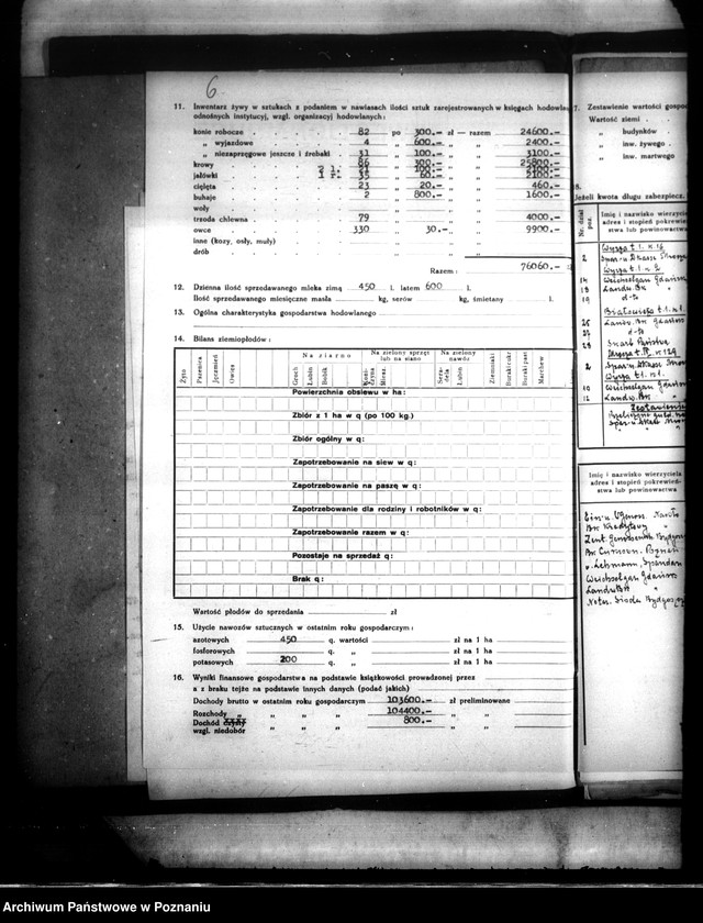 Obraz 10 z jednostki "Majątek Wyrza-Matyldzin powiatu wyrzyskiego parcelacja oddłużeniowa"
