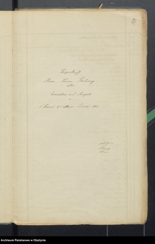 image.from.unit.number "Rechnung Armen Kasse Sorquitten"