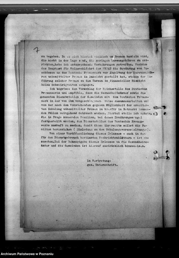 Obraz 11 z jednostki "Tuberkulosenfürsorge. Gesundheitliches Aufklärungsmaterial. Amtsärztliche Begutachtung von Neubauern und Anliegersiedler"