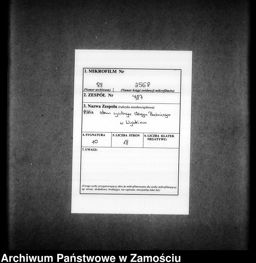 image.from.unit.number "Akta urodzeń, małżeństw, zgonów"