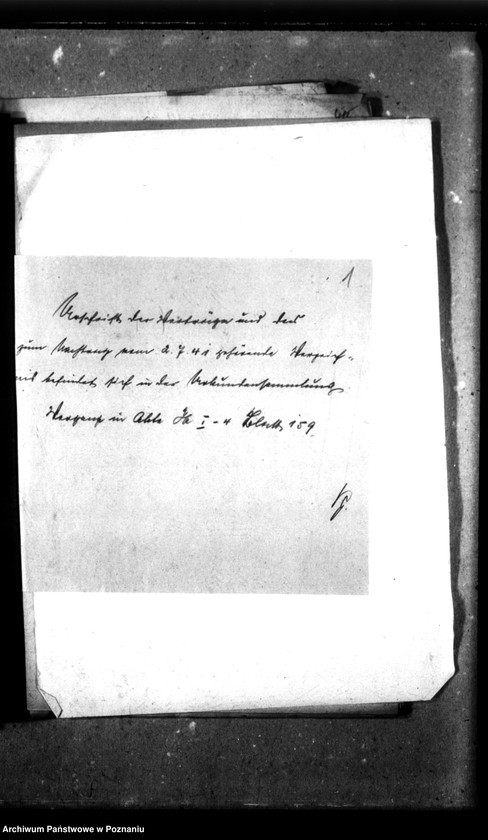 Obraz 5 z jednostki "Leihvertrag - Raczynski Gemälde-Galerie."