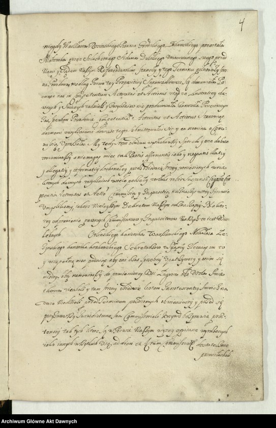 image.from.unit.number ""Akta sądów Je K. Mci referendarskich za panowania - - Jana Kazimierza - - króla polskiego - - Za urzędu - - Jana Małachowskiego referendarza koronnego, scholastyka lwowskiego, krakowskiego, warszawskiego etc. etc. kanonika. Annorum 1667 et 1668"."