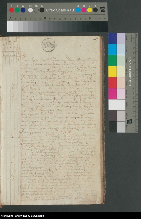 image.from.unit.number "Akta urodzonych gminy puńskiey od 1-go maja 1811do dnia ostatniego grudnia roku tegoż."