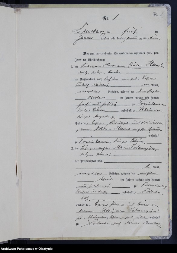 image.from.unit.number "Heiraths-Haupt-Register Nr 1 - 59"