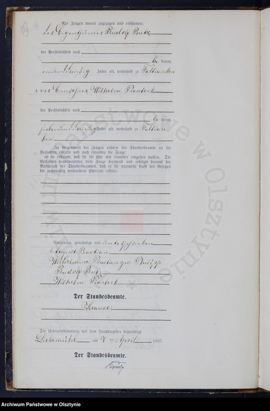 image.from.unit.number "Heiraths-Neben-Register Nr 1 - 42"