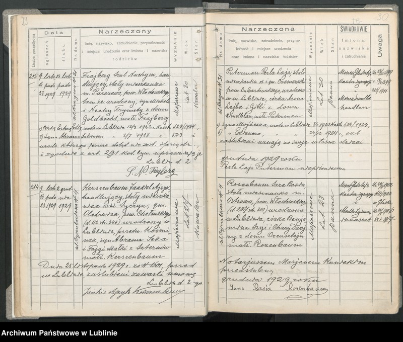 image.from.unit.number "Księga małżeństw"