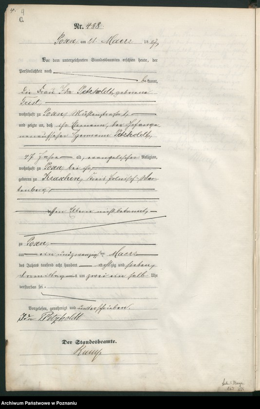 Obraz 7 z jednostki "Księga zgonów t. II"