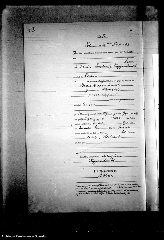 Obraz 17 z jednostki "Księga urodzeń"