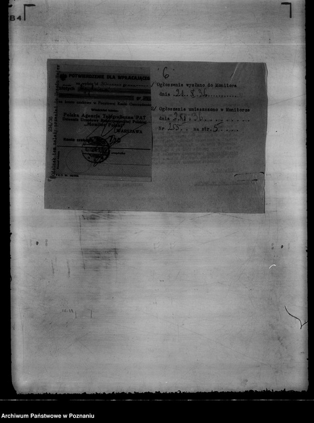 Obraz 10 z jednostki "/ Kasa Bezprocentowego Kredytu Rzemiosła Chrześcijańskiego w Ostrowie/"