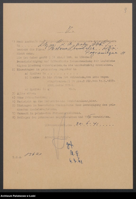 Obraz 11 z jednostki "Helena Smulska - sklep spożywczy"