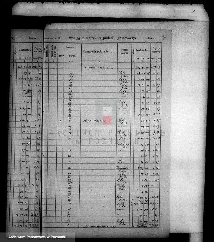 Obraz 11 z jednostki "Rejestr wyłączeń z art. 4 i 5 ustawy o wykonaniu reformy rolnej majątku Łobżenica powiatu wyrzyskiego"