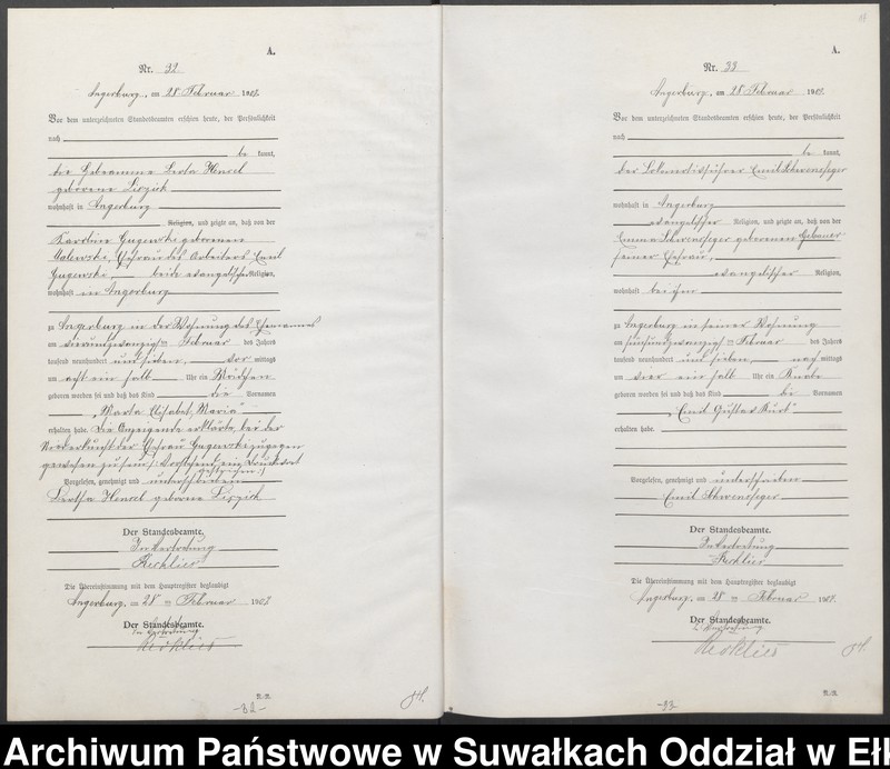 image.from.unit.number "[Geburts-Neben-Register des Preussischen Standes-Amtes Angerburg Kreis Angerburg]"