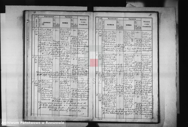 image.from.unit.number "Księga zapowiedzi , małżeństw , urodzeń i zgonów - Połomia, Baryczka, Glinik Charzewski, Glinik Zaborowski, Piekarówka i Wyżne za 1891 rok"