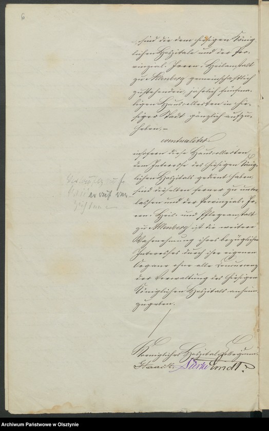 image.from.unit.number "Acta des 21ten Provinzial-Landtages der Stände des Königreichs Preußen. Die Aufhebung der vom hiesigen Königs Hospital in der Stadt Koenigsberg [Królewiec] erhobenen Haus Collecten"