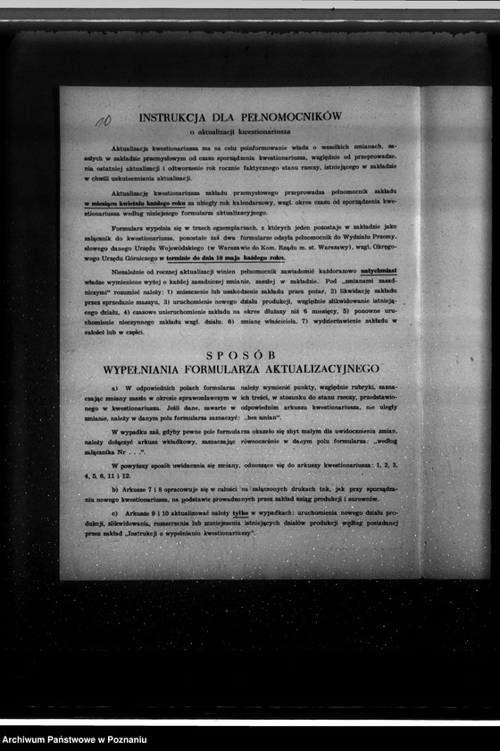 Obraz 14 z jednostki "Kwestionariusz "Sawja" Fabryka tlenu A. Jezierskiego w Czempiniu"