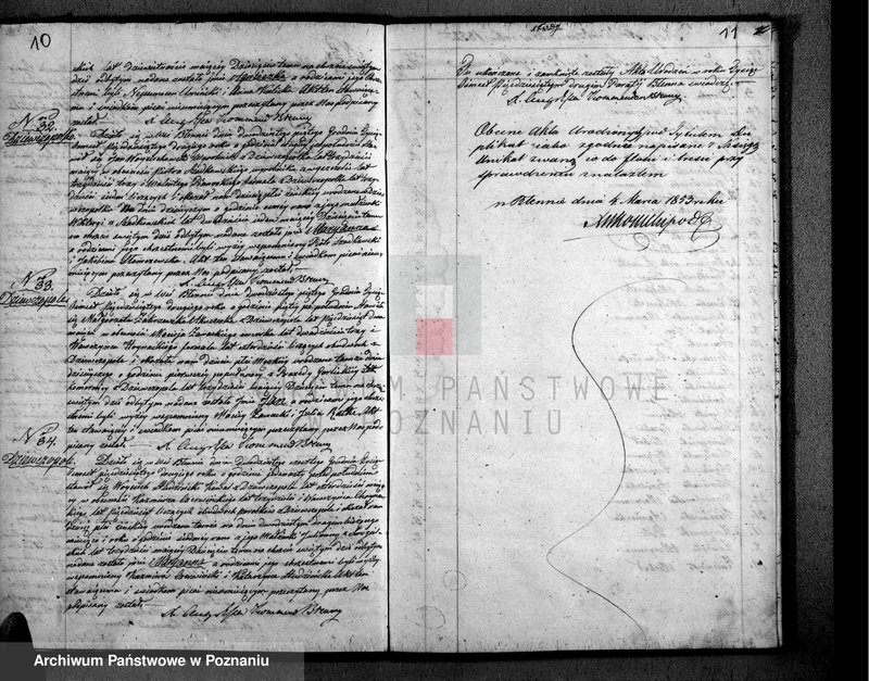Obraz 7 z jednostki "Duplikat urodzonych, zaślubionych i zgonów"