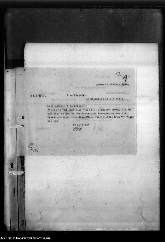 Obraz 16 z jednostki "Willi Kernchen aus Teichrode, Kreis Wollstein (Wolsztyn)"