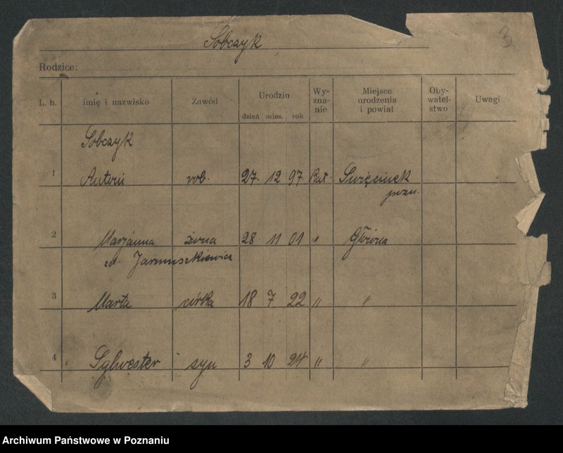 Obraz 10 z jednostki "Sobczyk - Sobierajski"