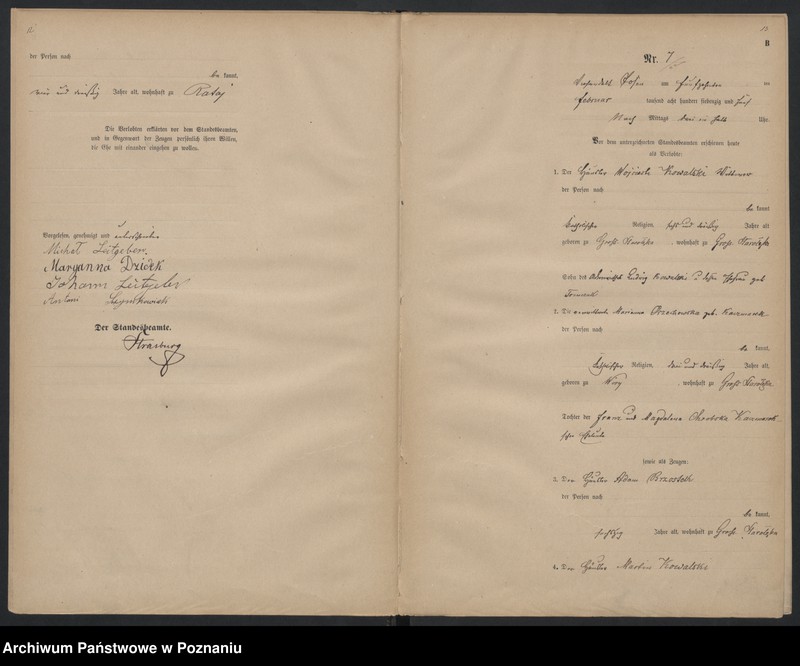 Obraz 9 z jednostki "Księga małżeństw"