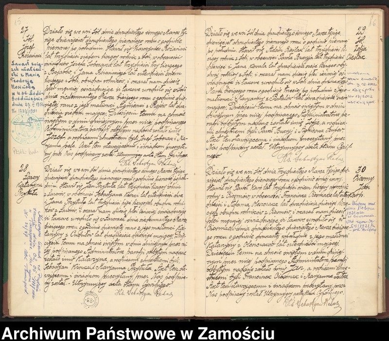 image.from.unit.number "Akta urodzeń, małżeństw, zgonów"