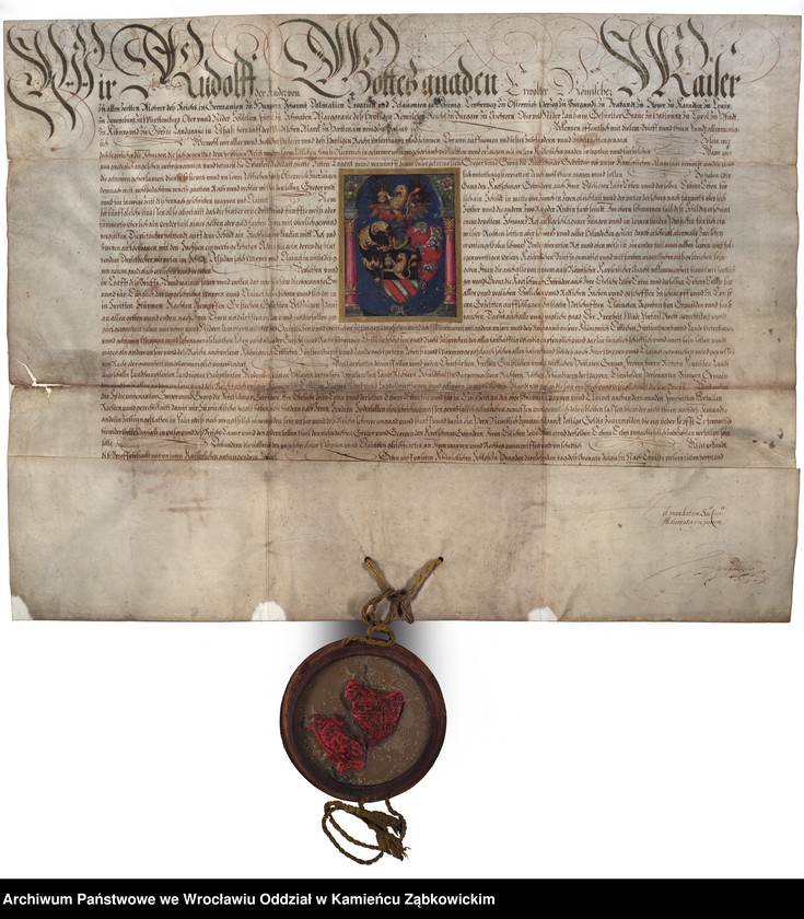 Obraz 7 z kolekcji "Wybrane materiały archiwalne z zasobu Oddziału w Kamieńcu Ząbkowickim111"