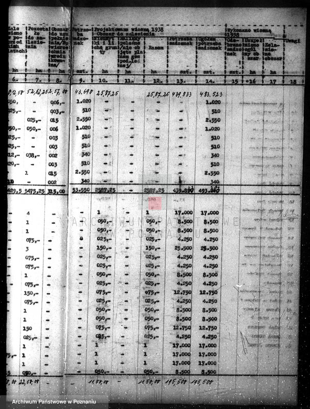 Obraz 11 z jednostki "Plan zalesiania majątków w powiecie czarnkowskim"