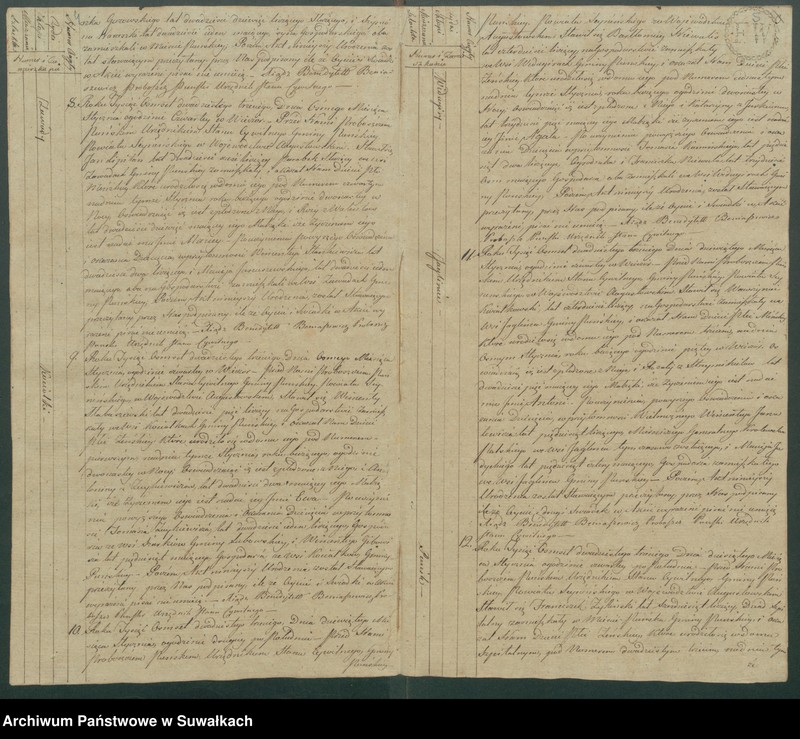 image.from.unit.number "Akta urodzonych gminy puńskiey od dnia 1 stycznia do ostatniego grudnia 1823 roku"