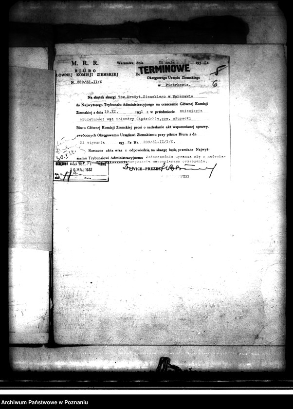 image.from.unit.number "Przymusowe zniesienie służebności osad tabelowych nr 6, 7, 10 i 12 we wsi Ciążeń powiatu konińskiego"