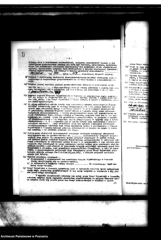 Obraz 6 z jednostki "Parcelacja lasu Witobel XV powiatu poznańskiego Jadwiga Urbaniak"