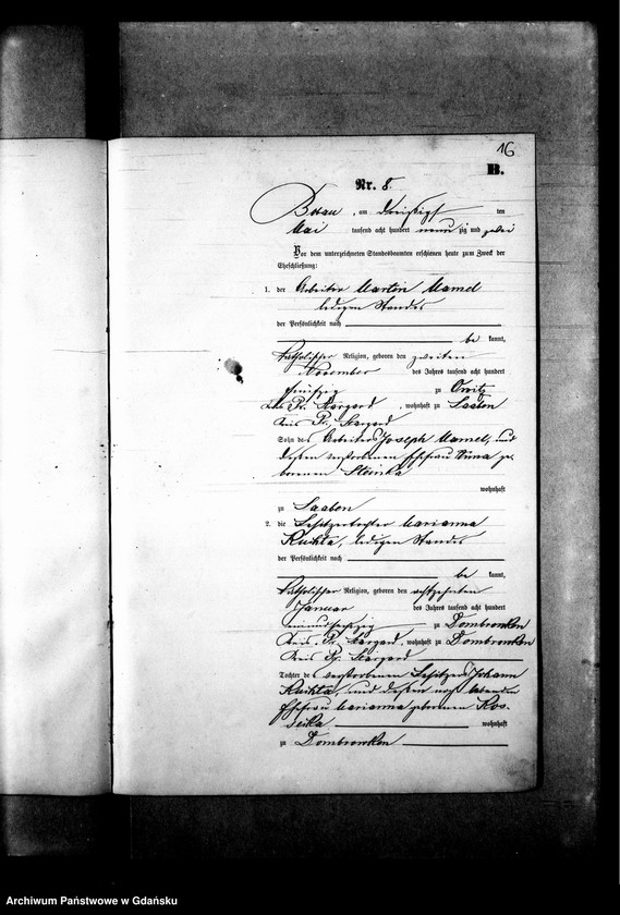 image.from.unit.number "Księga małżeństw"