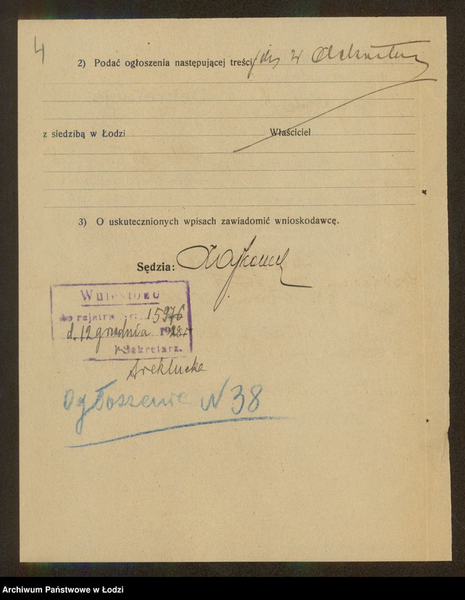 Obraz 6 z jednostki "Marja Goldberg – sprzedaż mięsa"