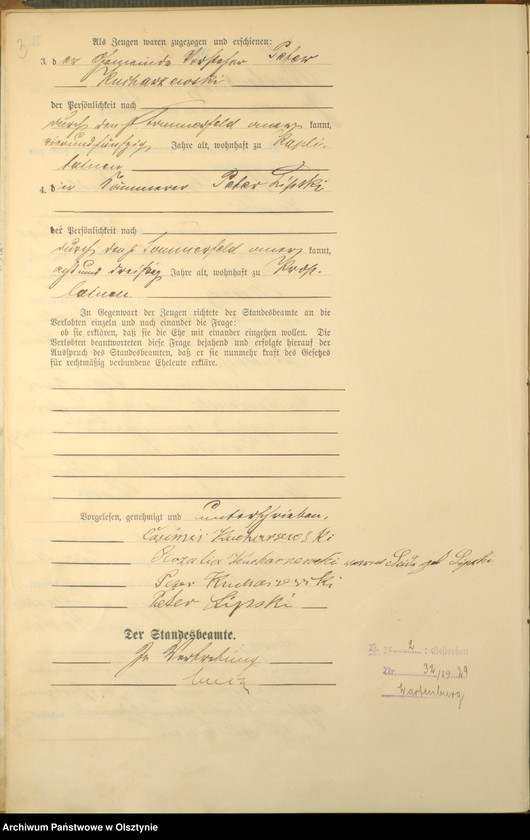 image.from.unit.number "Heiraths-Haupt-Register Nr 1 - 45"