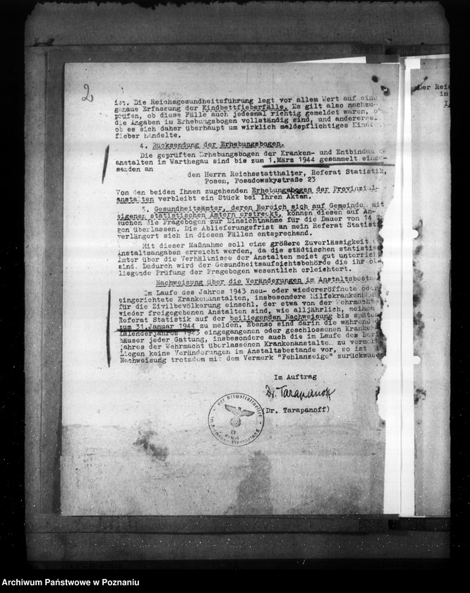 Obraz 6 z jednostki "Krankenanstalts- Statistik"