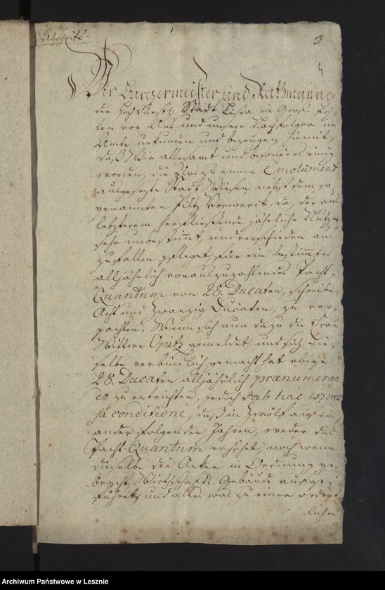 image.from.unit.number "[Die Sachen des Magistrats zu Lissa wider den Pächter zu Pilz-Vorwerk, Justitiarius Opitz, wegen röckständiger Pacht]"