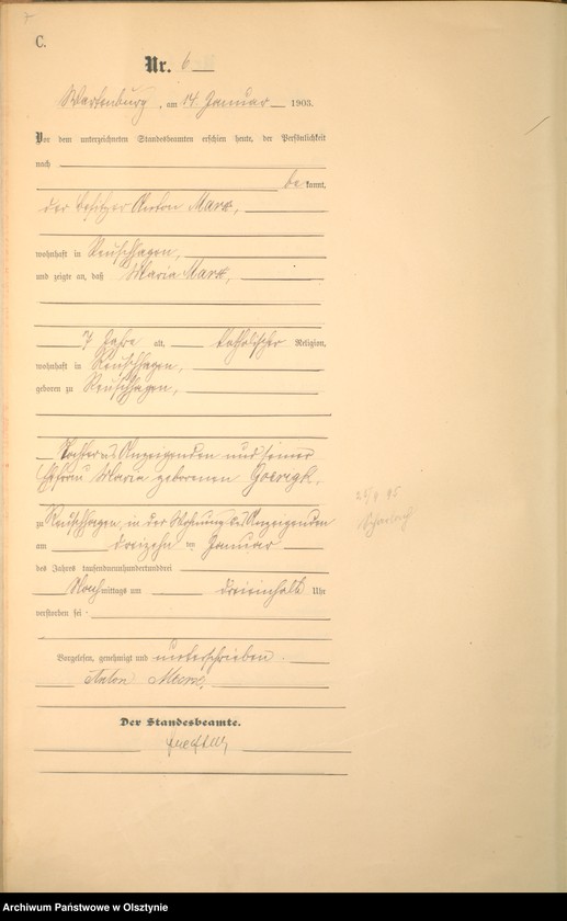 image.from.unit.number "Sterbe-Haupt-Register Nr 1 - 134"