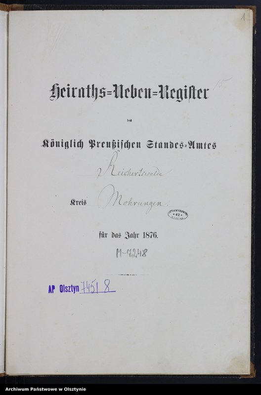 image.from.unit.number "Heiraths-Neben-Register Nr 1 - 14"