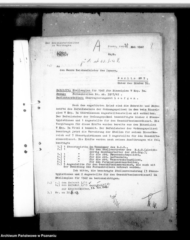 Obraz 12 z jednostki "Voranschlag zum Haushalt 1944"