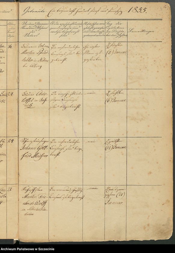 image.from.unit.number "Trau-und Sterbe-Register [von Pölitz (Police, szcz.).]"