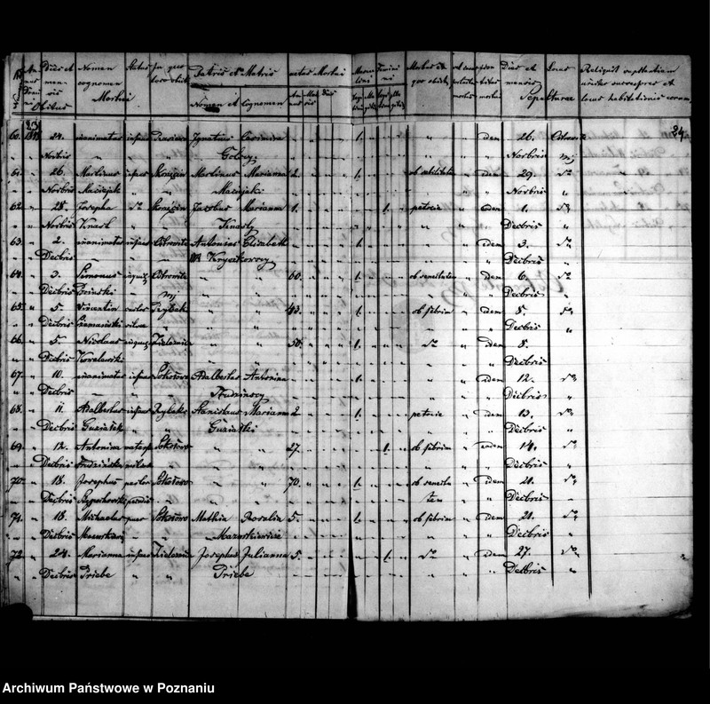 image.from.unit.number "Duplicatus baptisatorum, copulatorum, mortuorum"