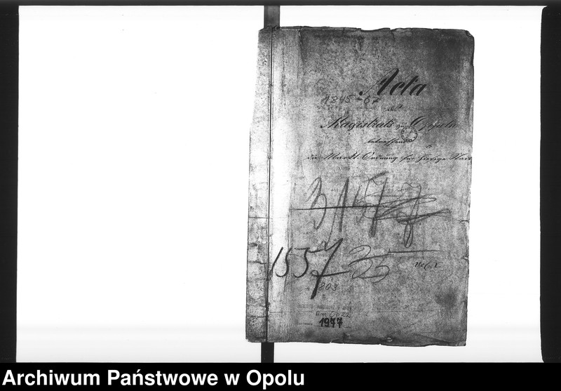 Obraz 4 z jednostki "Acta des Magistrats zu Oppeln betreffend die Markt-Ordnung für hiesige Stadt Vol I"