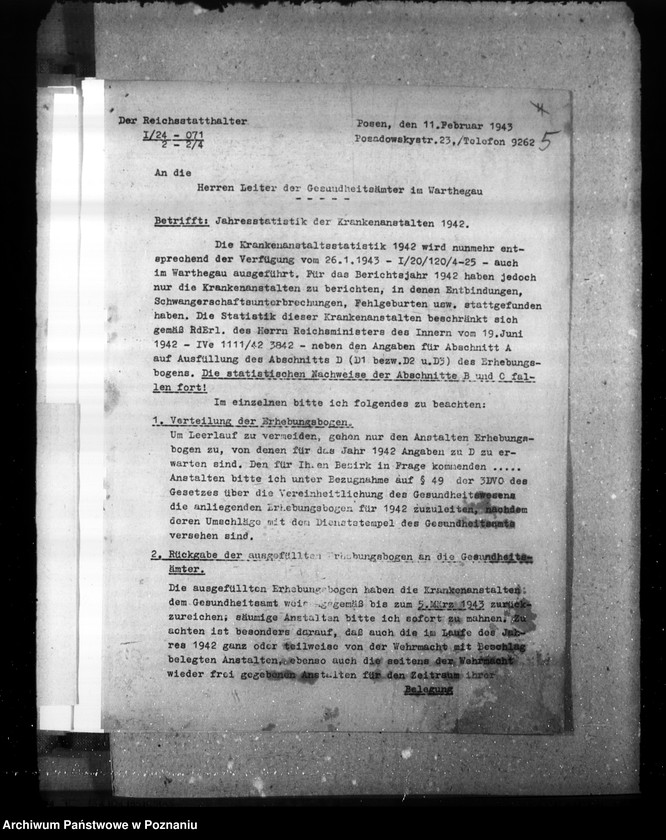 Obraz 9 z jednostki "Krankenanstalts- Statistik"