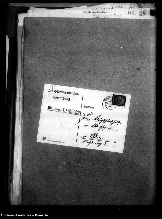 Obraz 11 z jednostki "Amtliche Meldungen Kreis Grandenz (Grudziądz)"