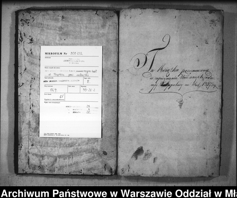 image.from.unit.number "Akta urodzeń, małżeństw i zgonów"