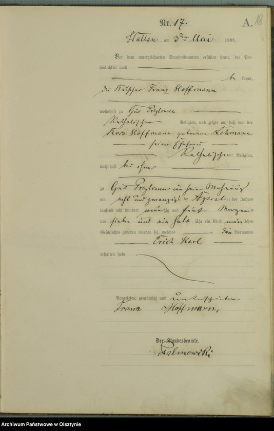 image.from.unit.number "Geburts-Haupt-Register Nr 1 - 74"