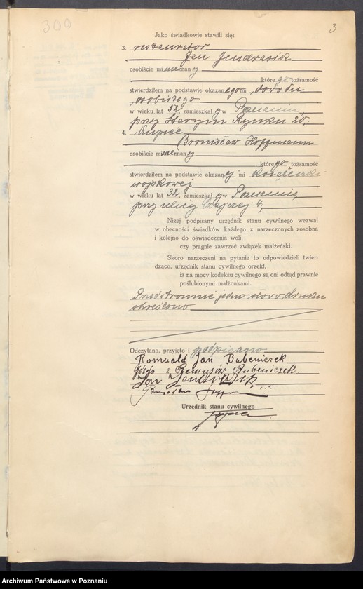 Obraz 5 z jednostki "Księga miejscowa małżeństw tom II [Rejestr główny małżeństw]"